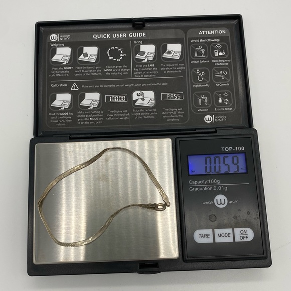 🔥5 for $20🔥 Sterling Silver 925 Italy Made 7.5" Bracelet - Picture 8 of 10